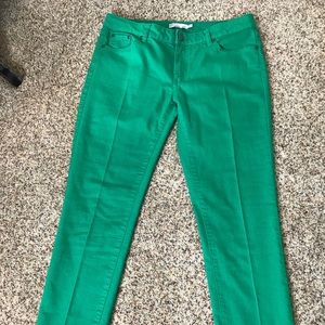 PrAna Green Jeans Size 12/31 Like New